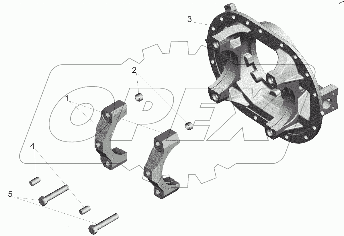  Картер редуктора 5440-2402015-010