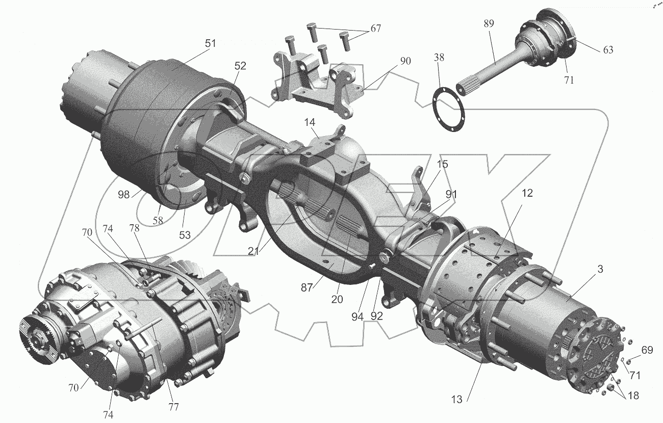  Мост средний