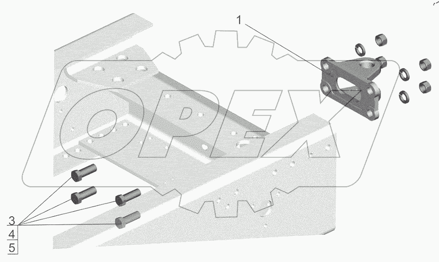  Установка буксирной вилки 631219-2800001-000