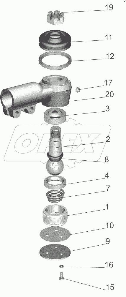  Наконечник 6422-3003056