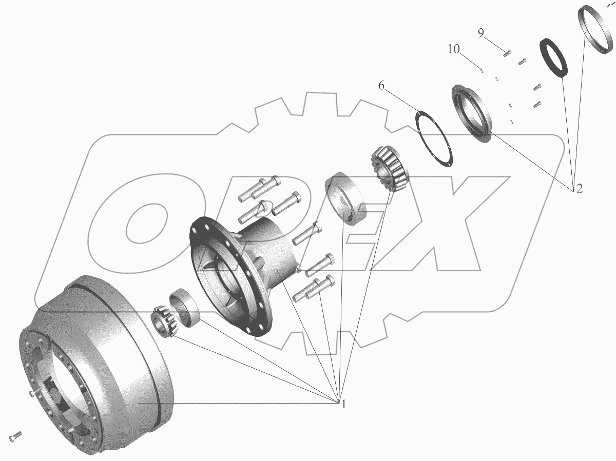  Ступица 6430-3103006-010