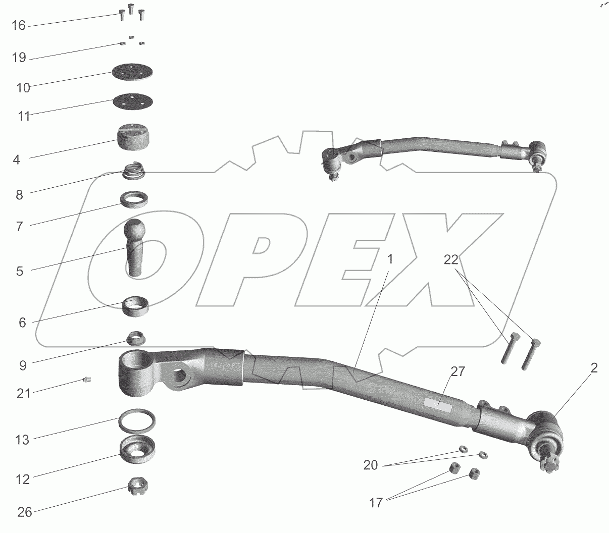  Тяга продольная 5440-3003010