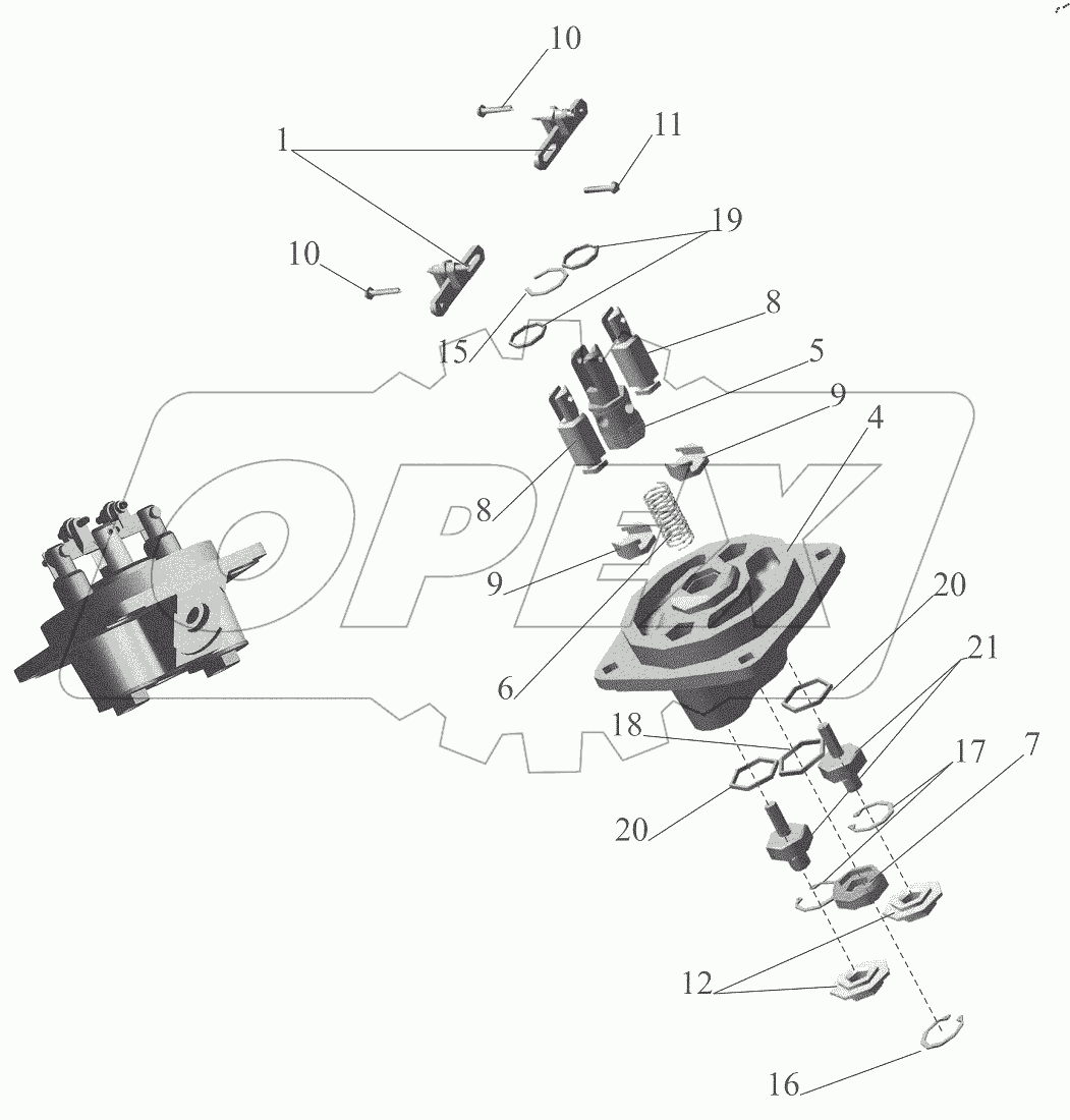  Клапан 64221-3430010