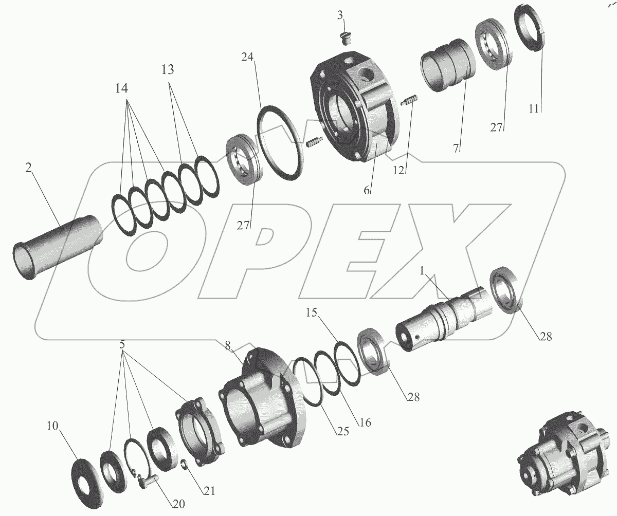  Распределитель 5336-3416010-01