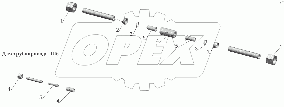  Соединение для ремонта поврежденных трубопроводов