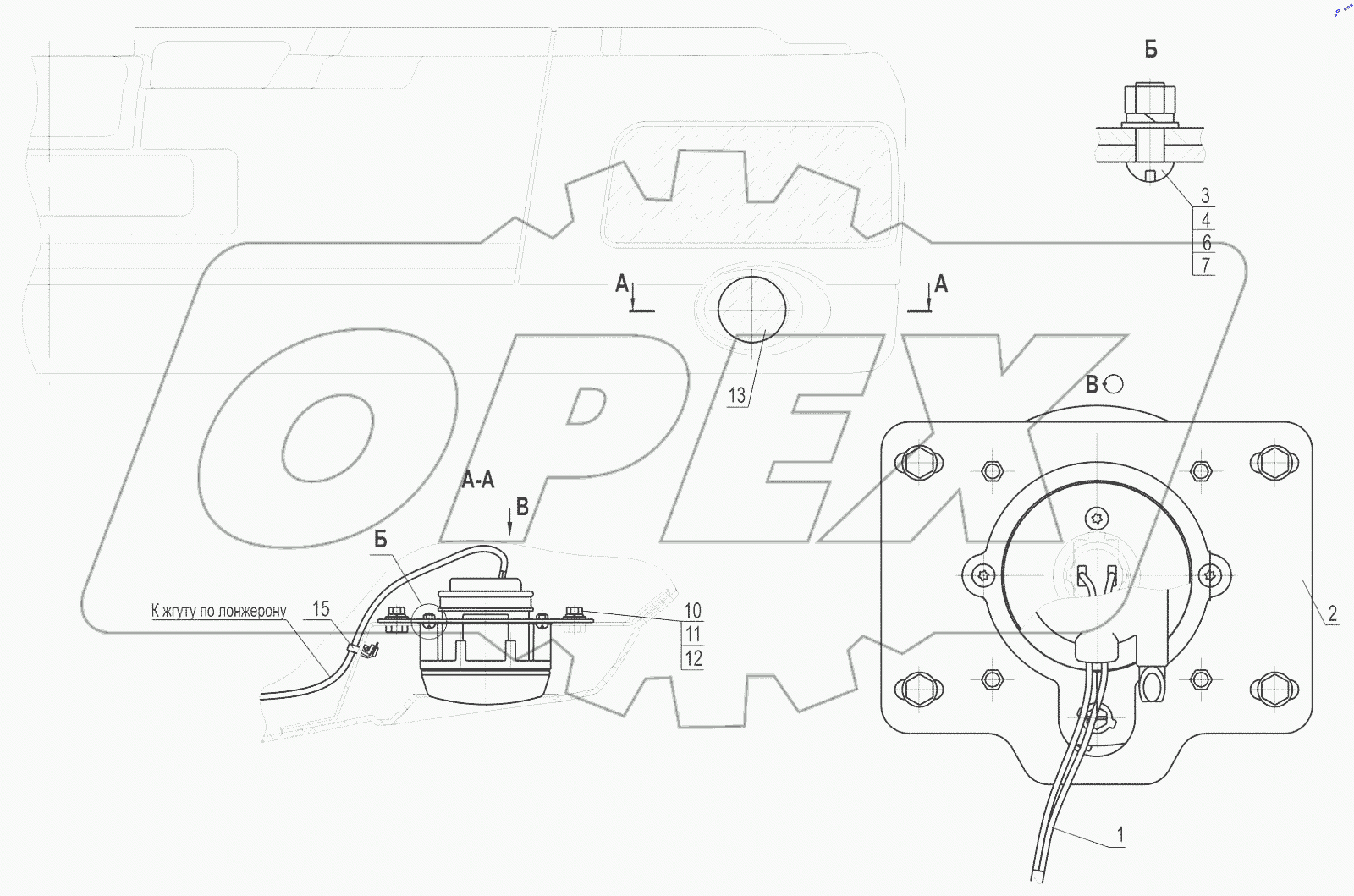 Установка противотуманных фар 447131-3700007-020