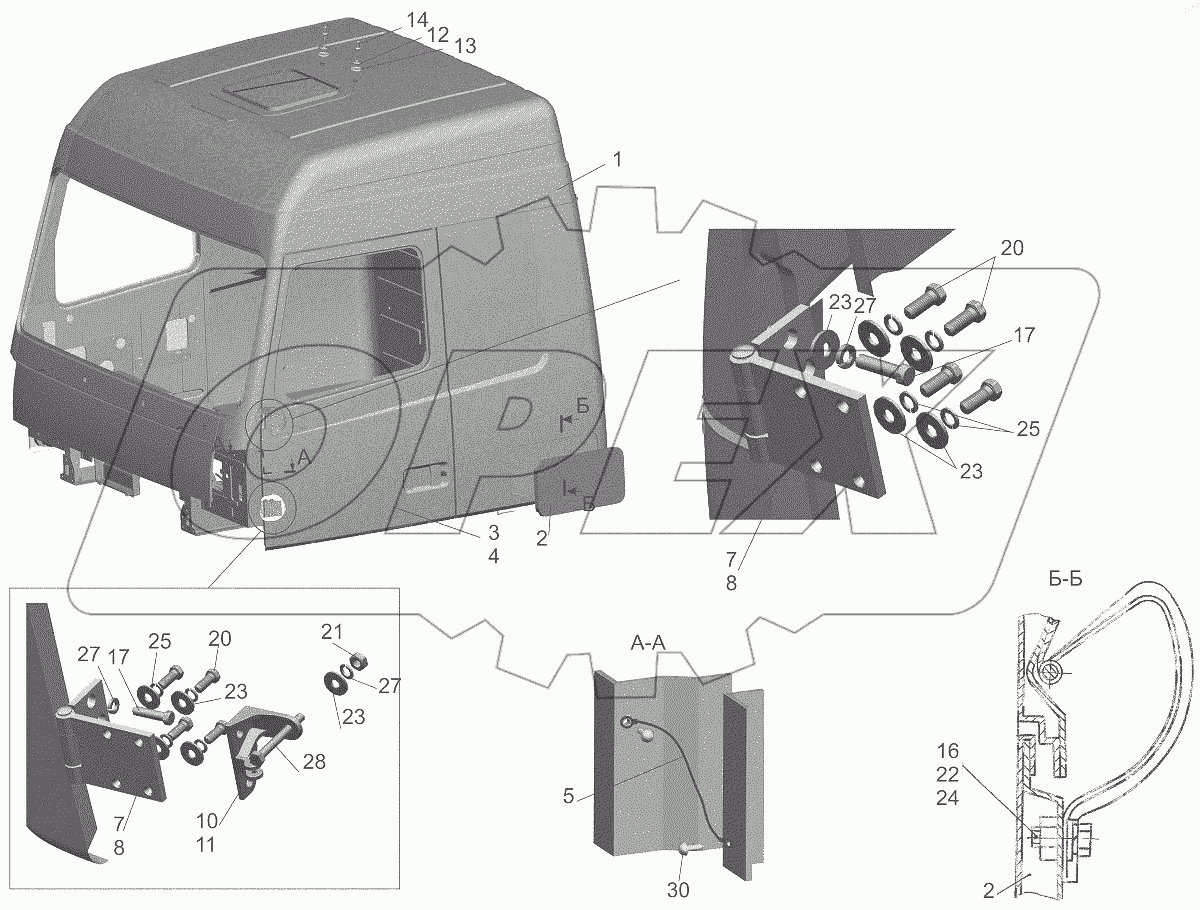  Кабина 5440-5000022-050