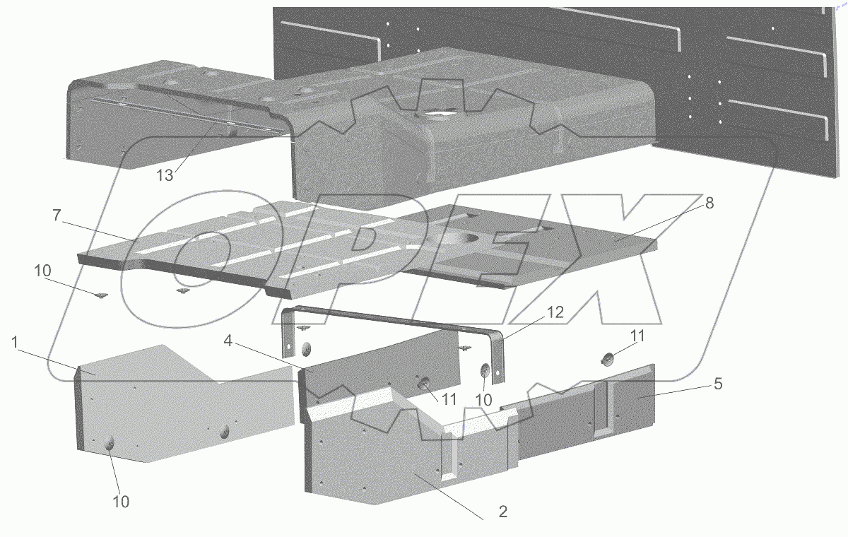  Установка дополнительной термошумоизоляции 6501-5000122