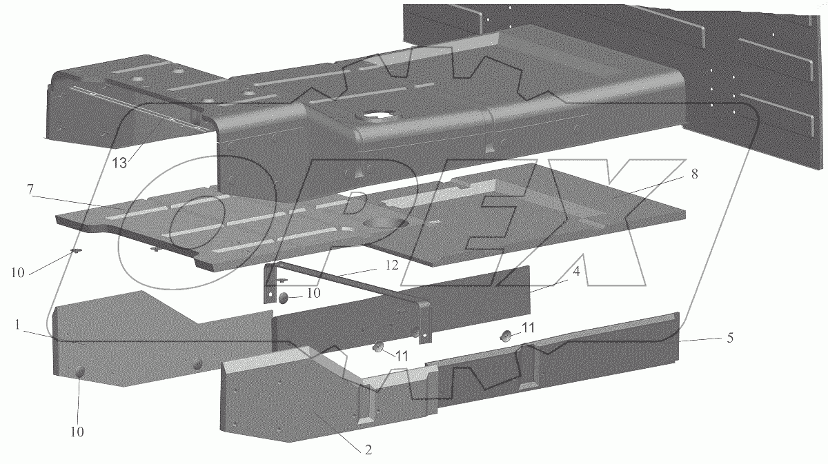  Установка дополнительной термошумоизоляции 6430-5000122