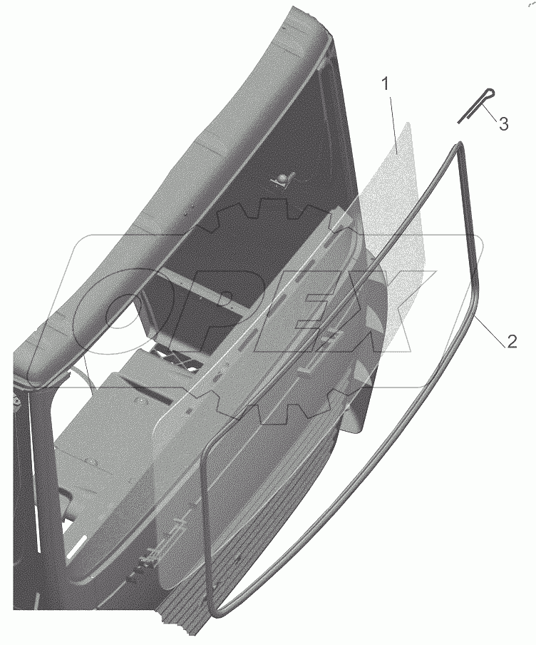  Установки стекла 6430-5200010