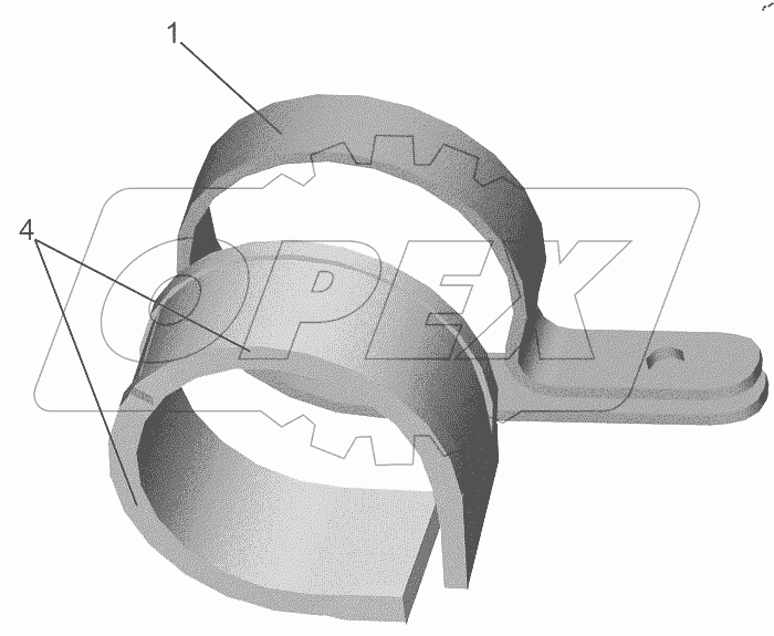  Кляммер 544020-8117052