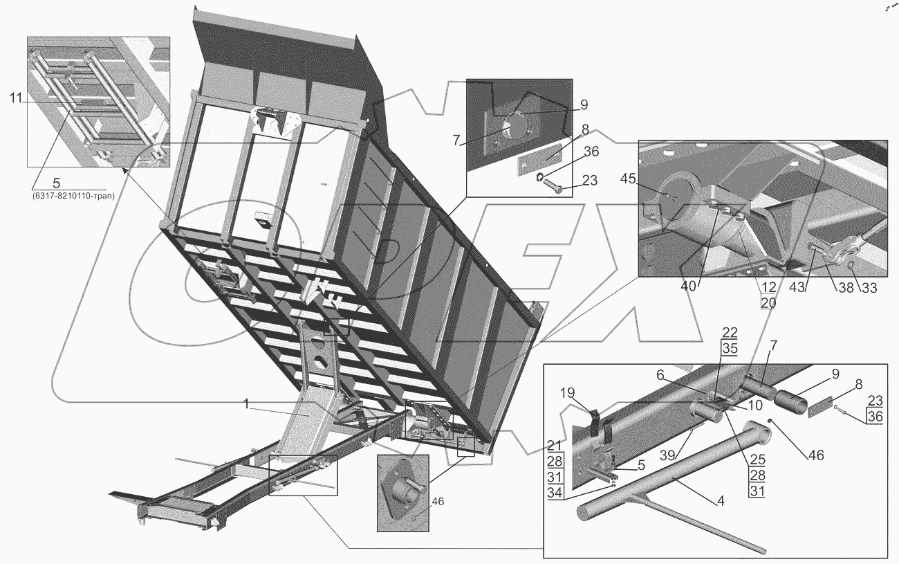  Установка платформы