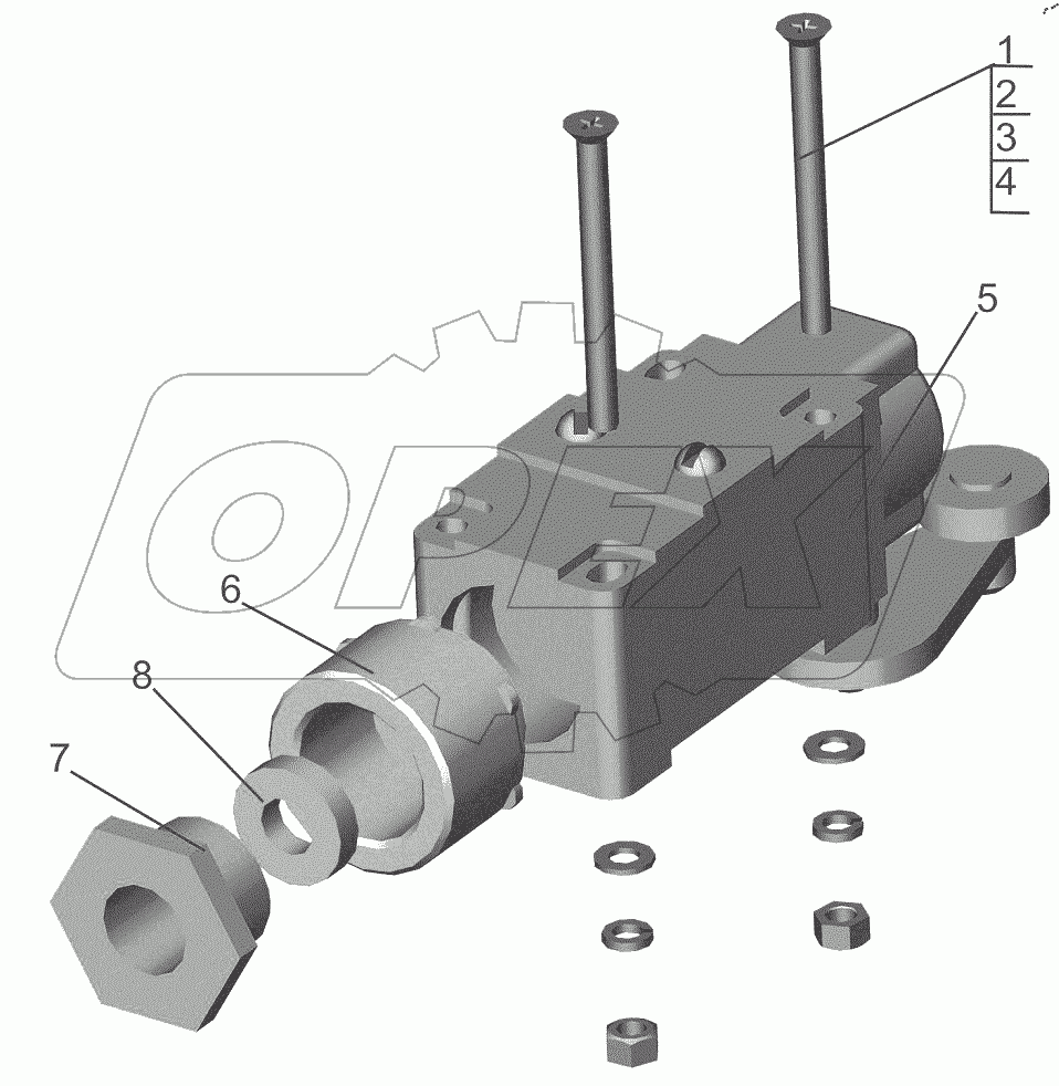  Установка выключателя 651608-8600024