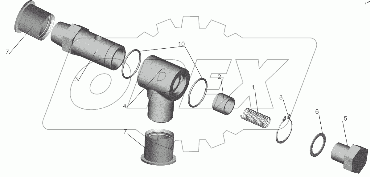  Клапан 651608-8603508