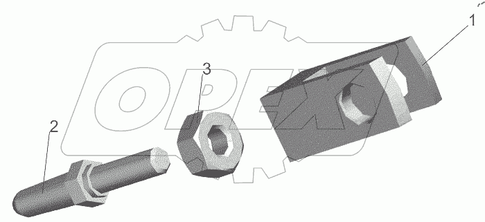  Толкатель 6430-3504056