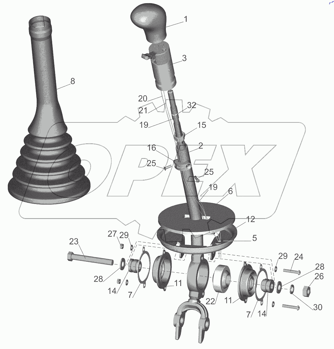  Рычаг 5440A9-1703410