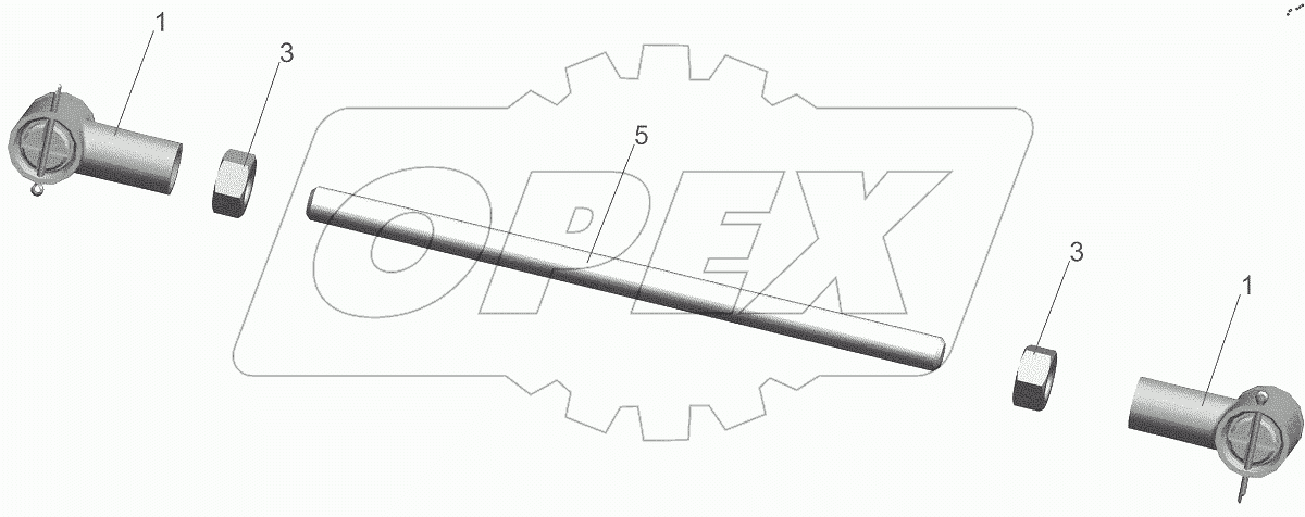  Тяга 64301-1703490