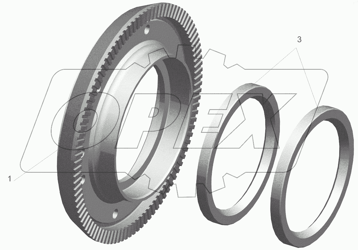  Крышка с манжетами