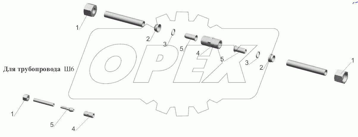  Соединение для ремонта поврежденных трубопроводов