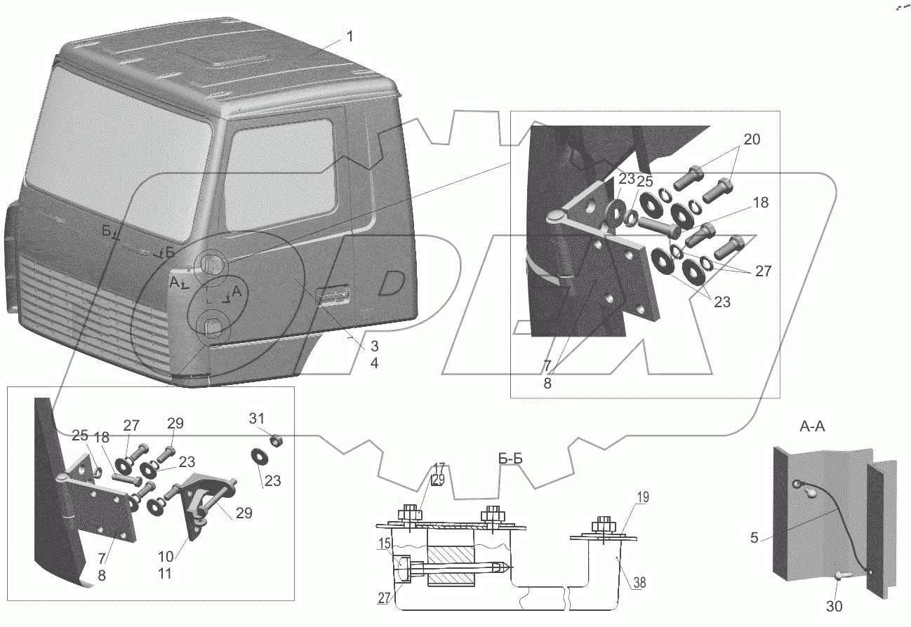  Кабина 6501-5000022