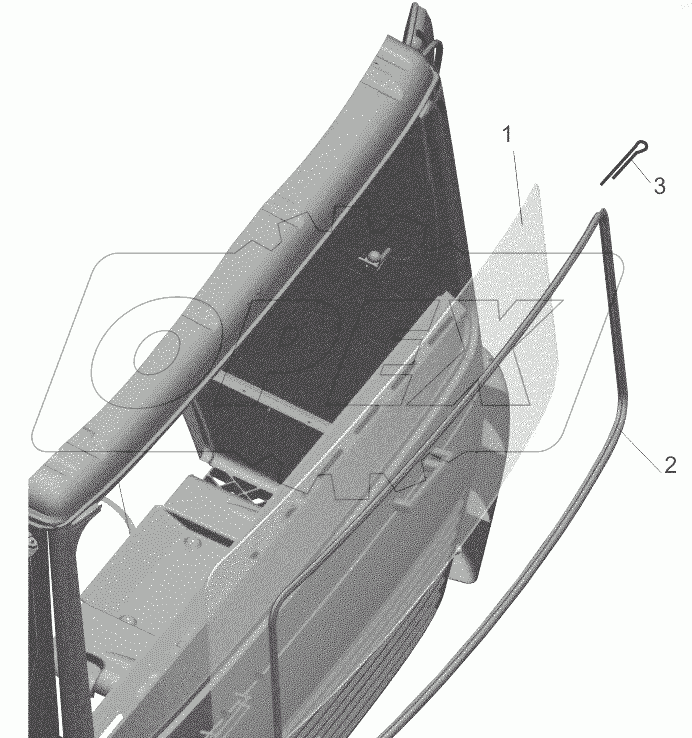  Установки стекла 6430-5200010