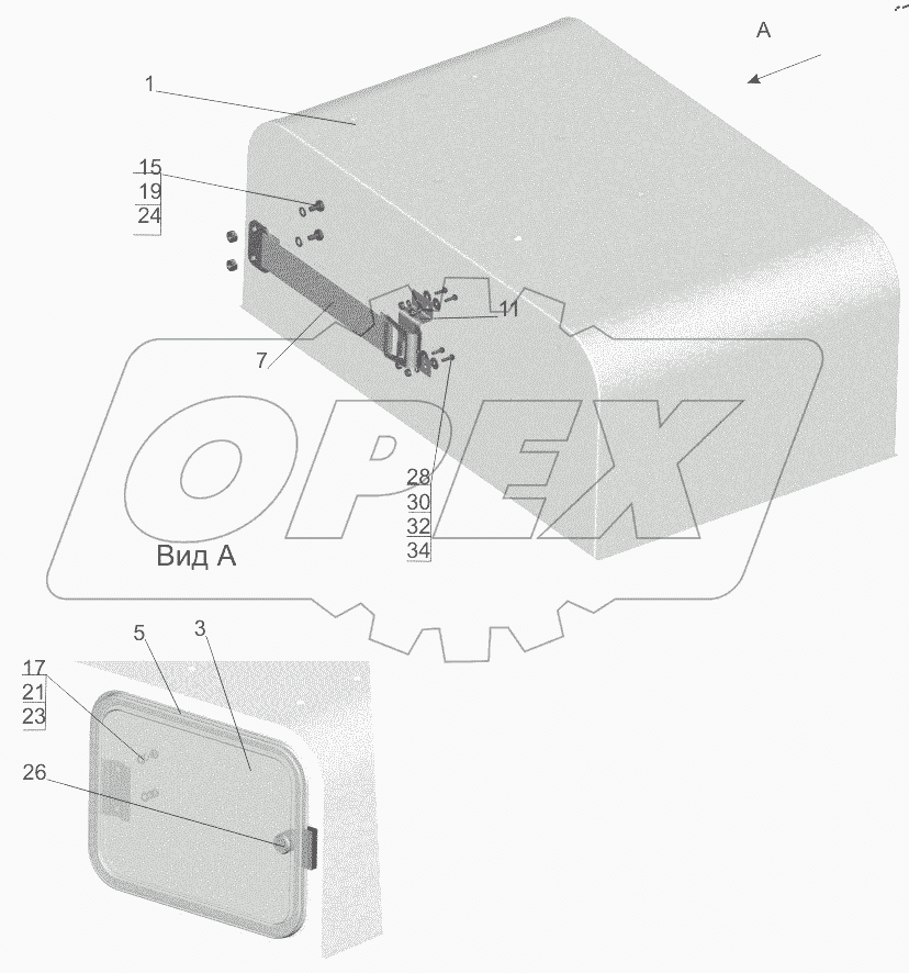  Ящик инструментальный 6501-5108010