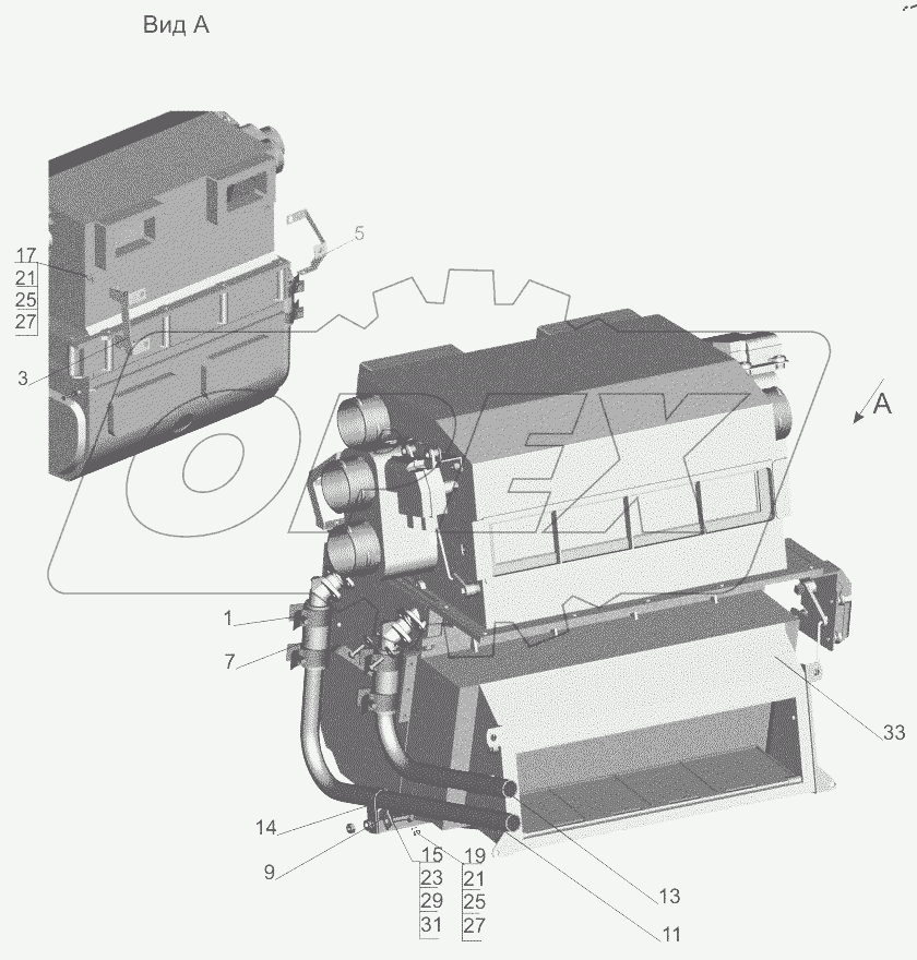  Отопитель 631019-8101010-010
