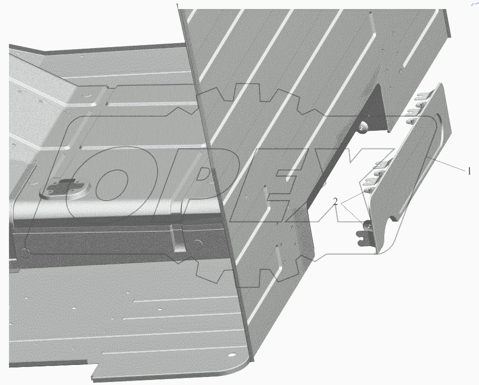  Установка экранов 544003-8400026