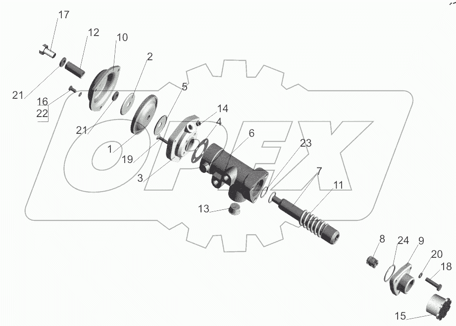  Клапан 643069-8607010-000