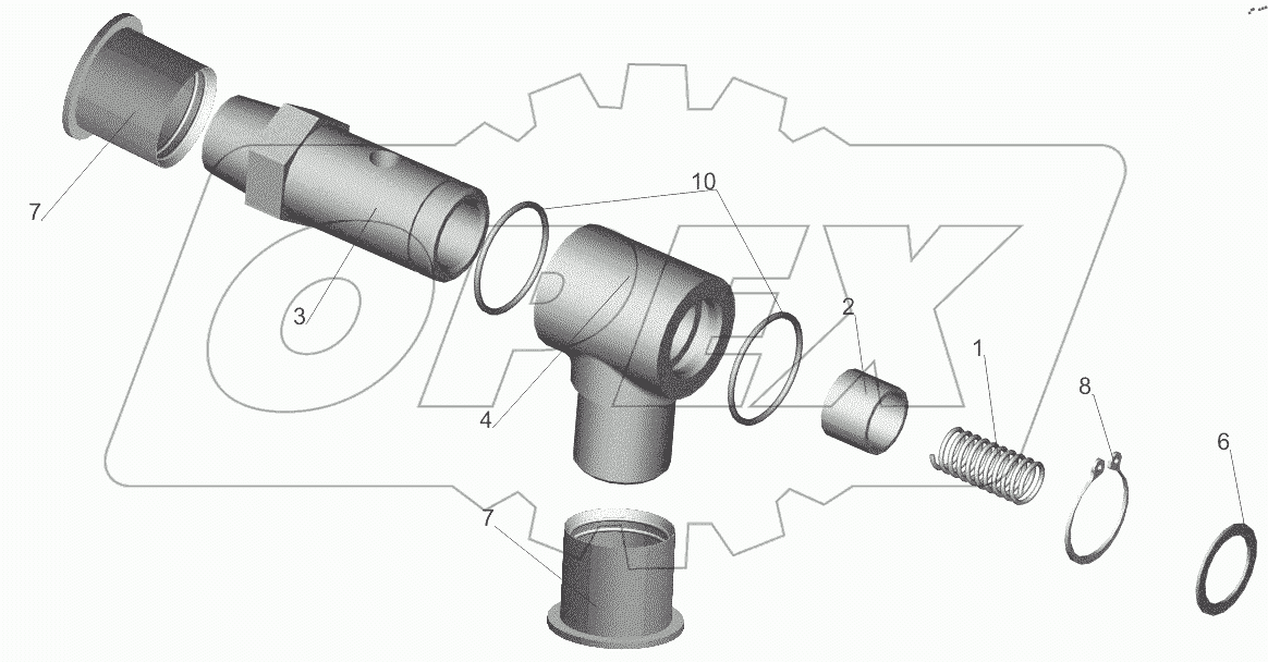  Клапан 651608-8603508