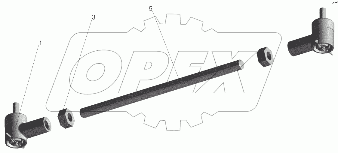  Тяга 6422-1703490-01