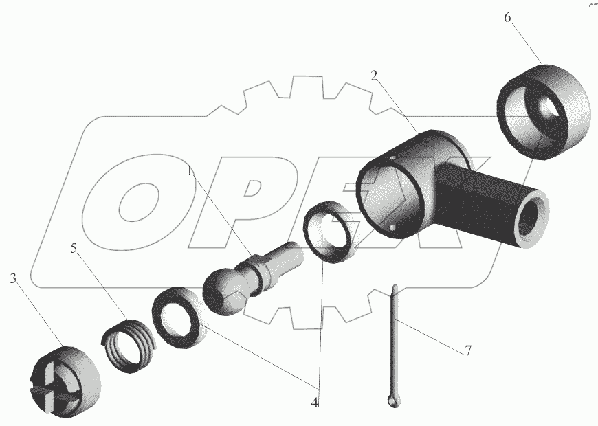  Наконечник 6422-1703250