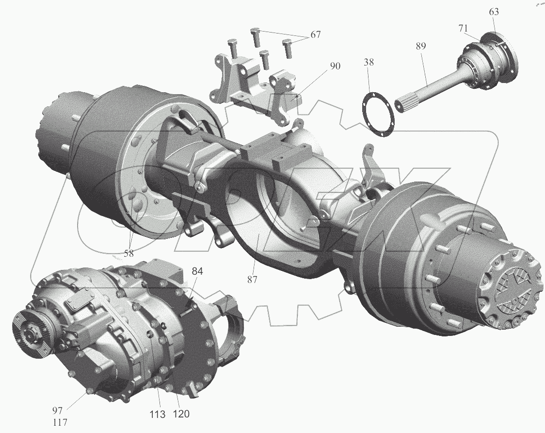  Мост средний