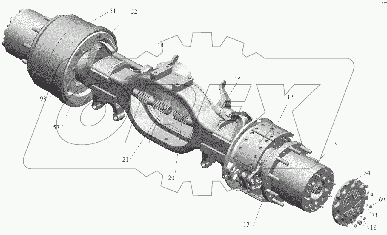  Мост средний