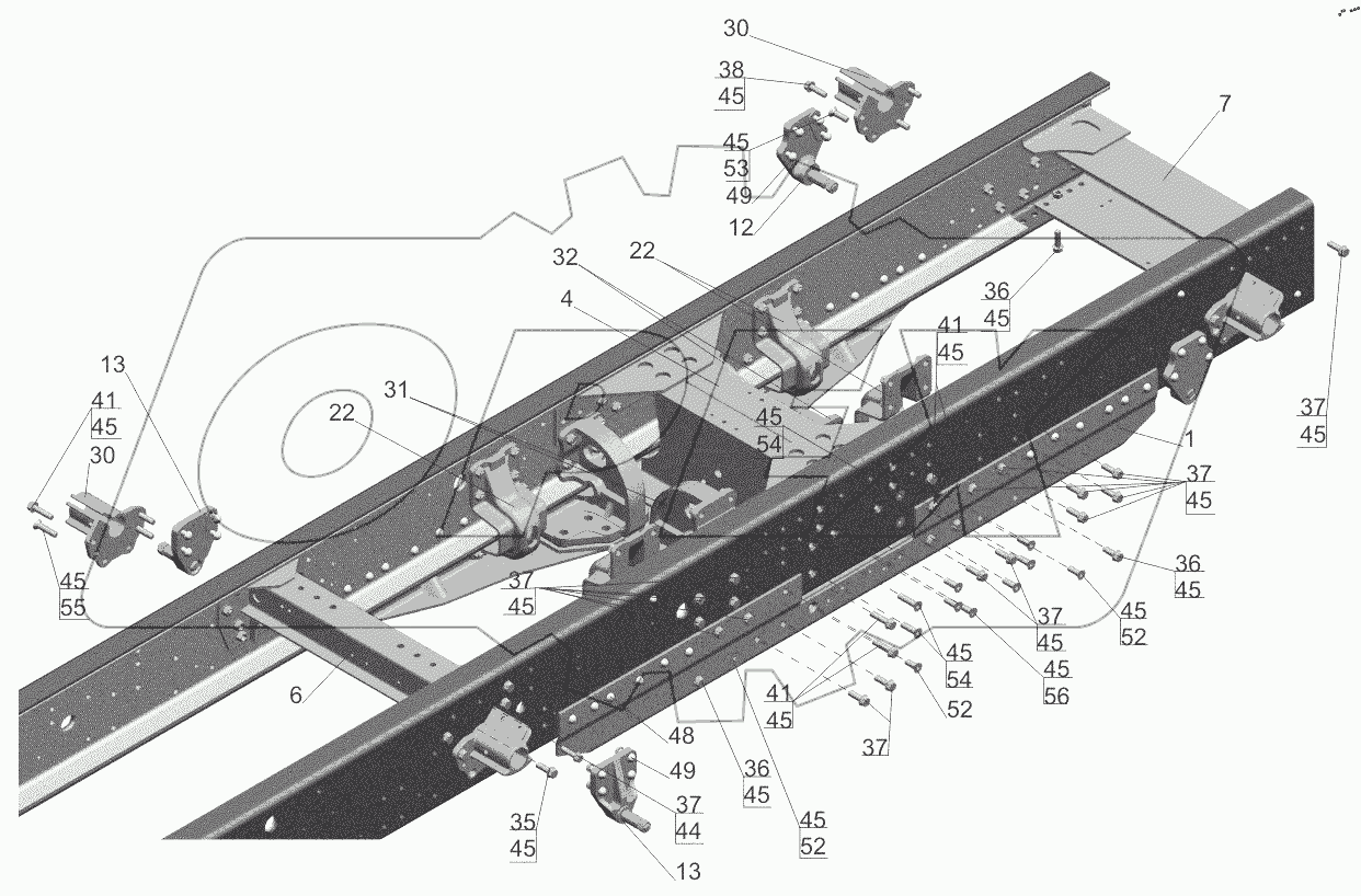  Рама 6516А8-2801002