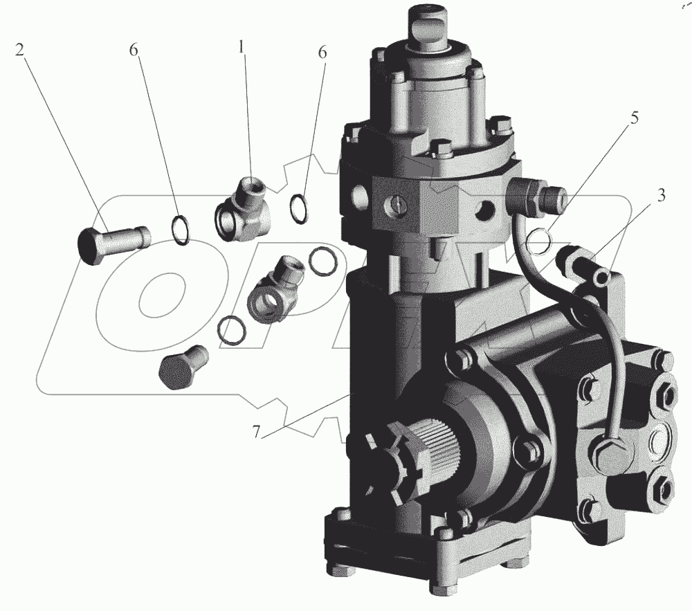  Механизм рулевой 64221-3400008-02