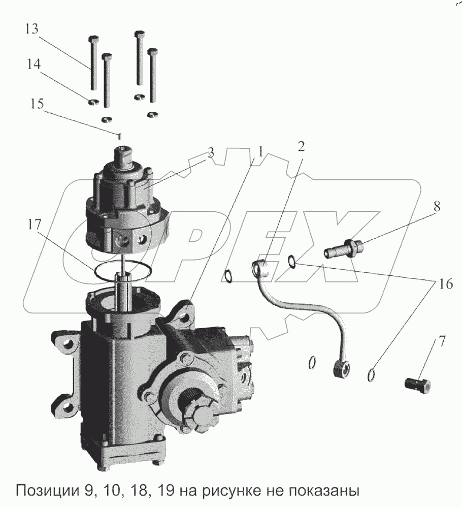  Механизм рулевой 64221-3400010