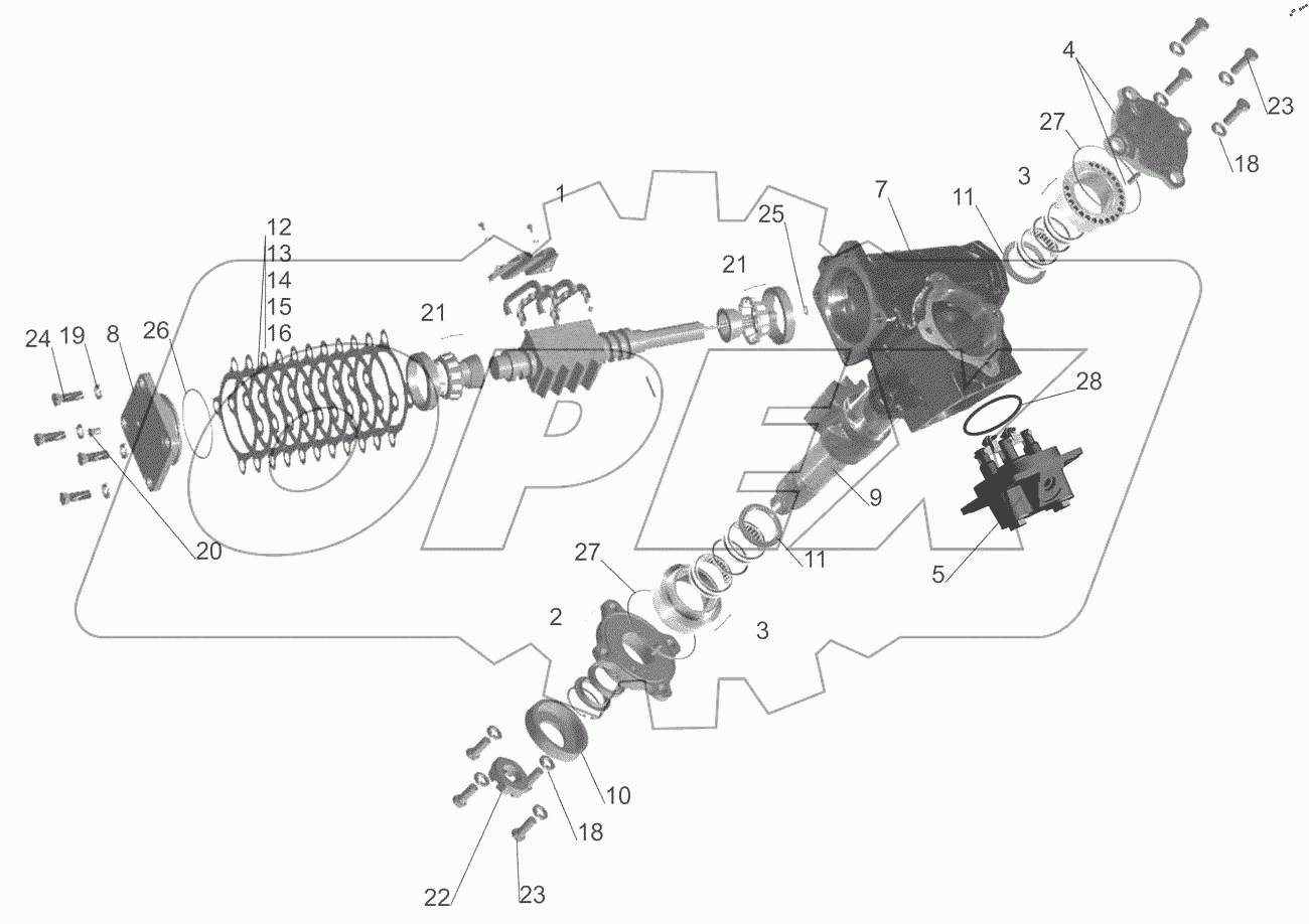  Механизм рулевой 64221-3401005