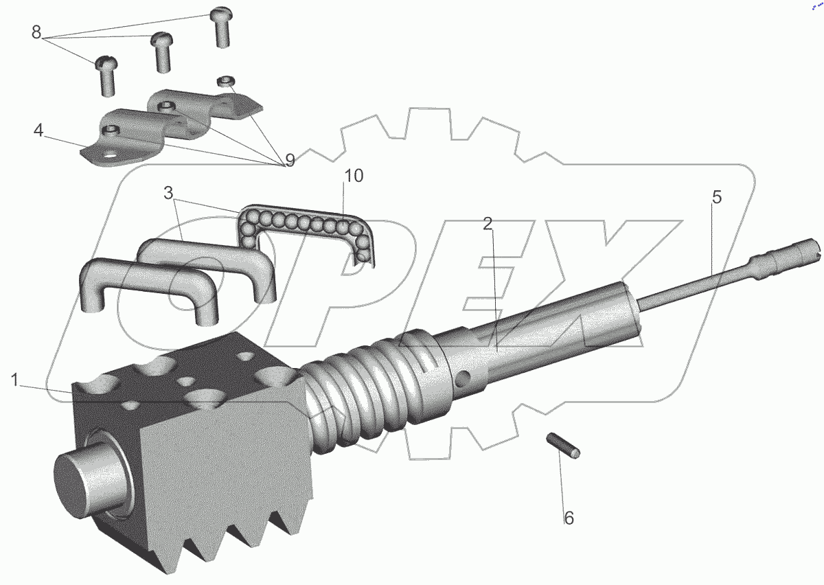  Винт 64229-3401030