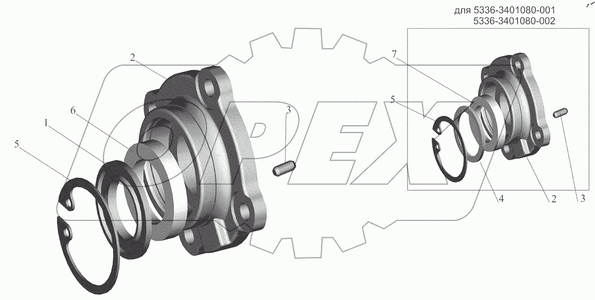  Крышка 5336-3401080