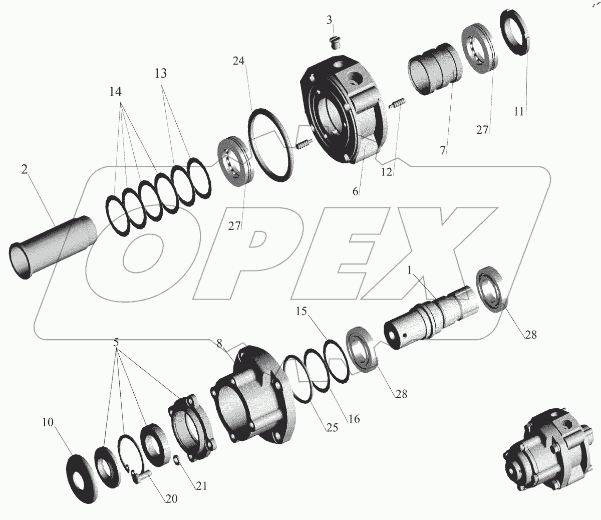  Распределитель 5336-3416010-01