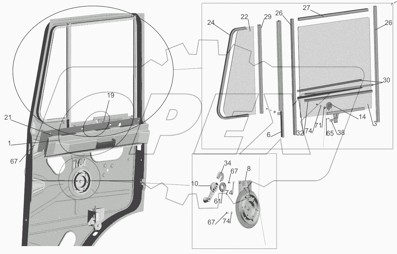  Установка дверной арматуры