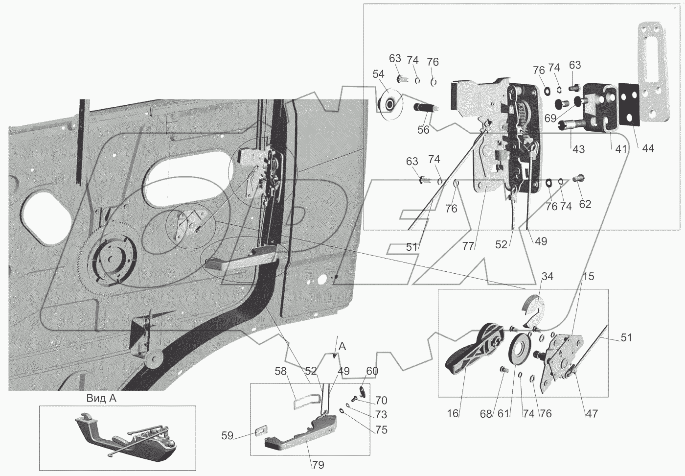  Установка дверной арматуры