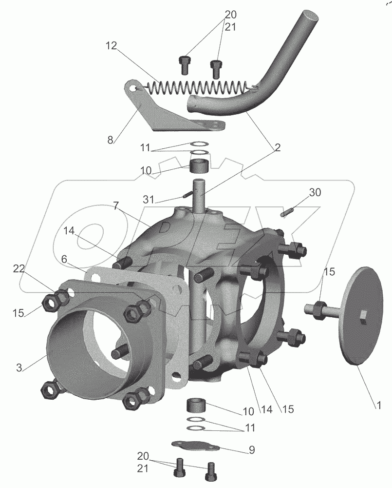  Распределитель 6501А8-1203240