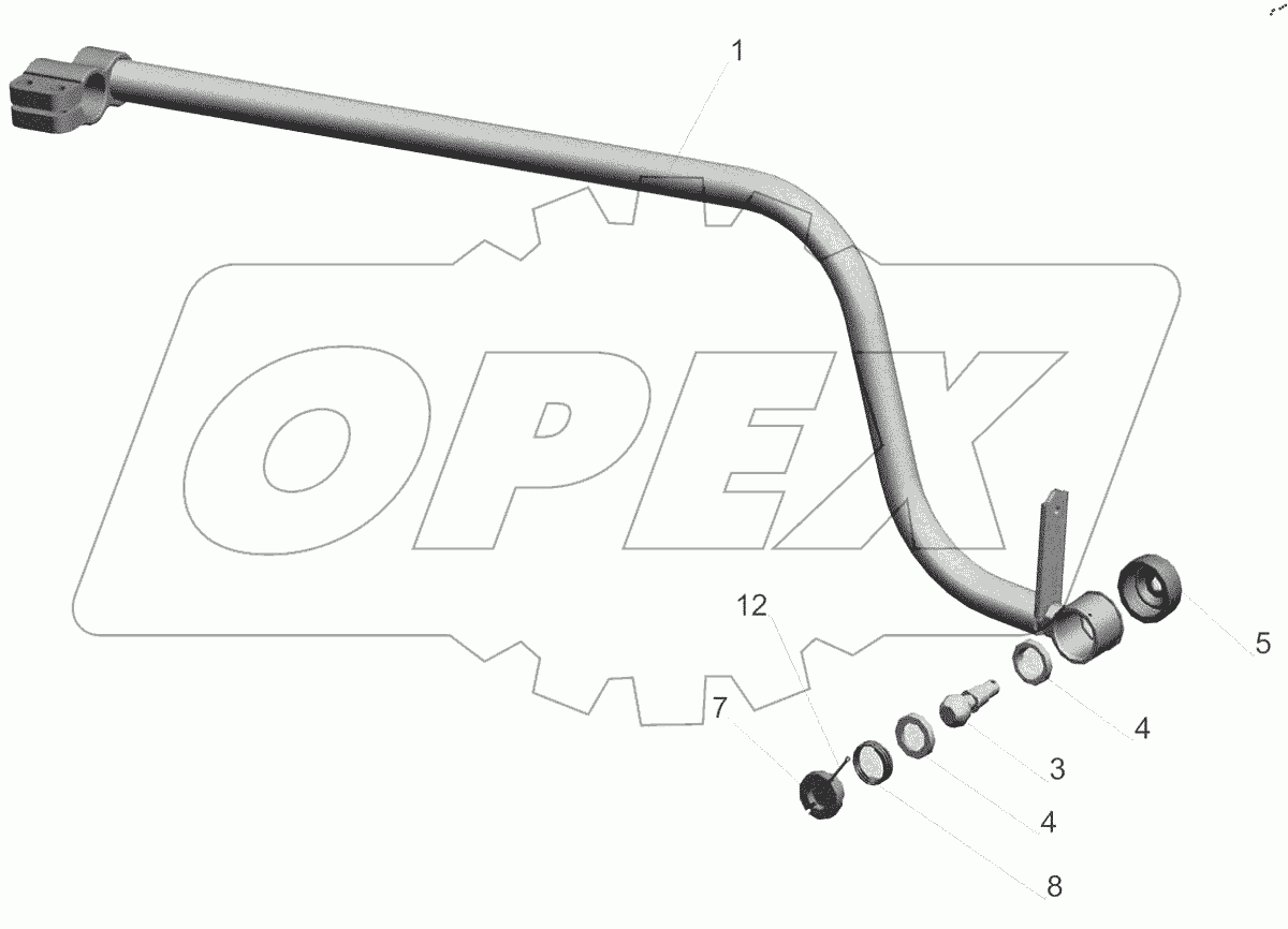  Хвостовик 63031-1703448-010