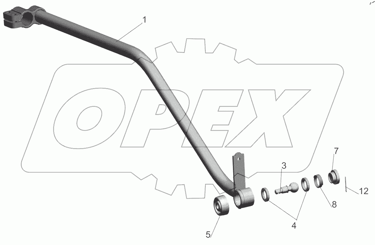  Хвостовик 543208-1703448