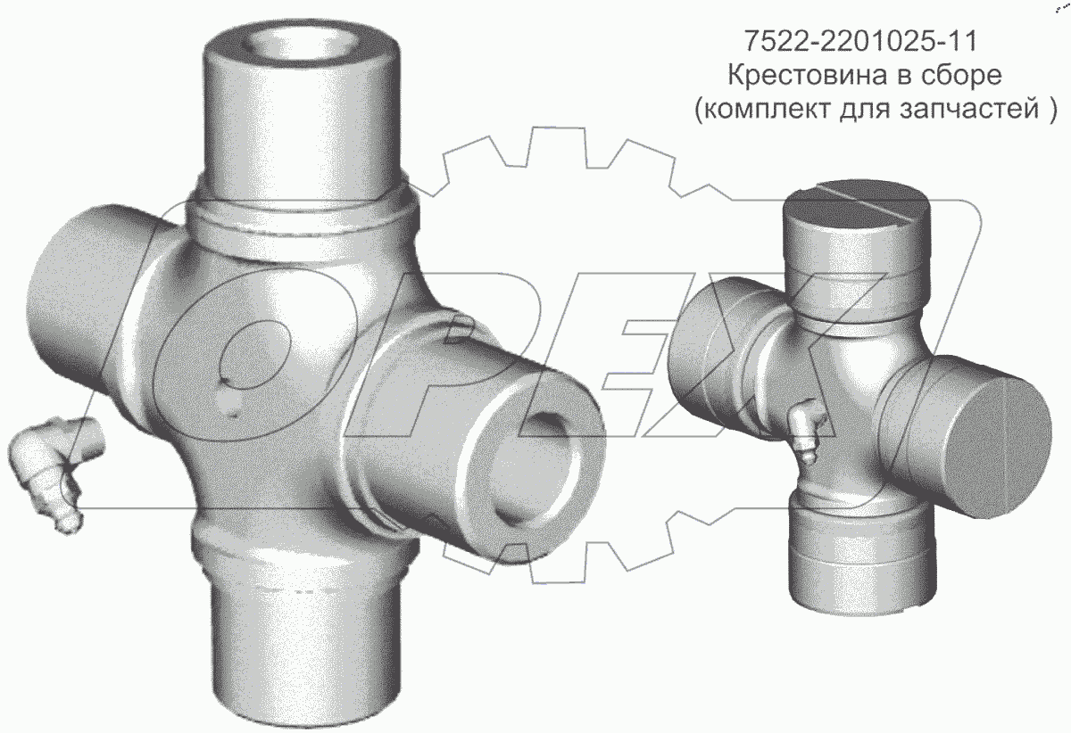  Крестовина 7522-2201026-10