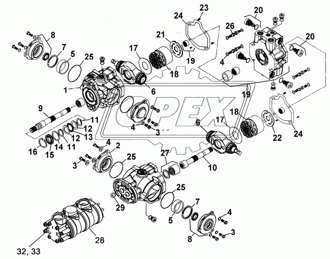 TRACTION / GEAR  PUMP