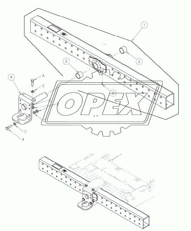 WALKING BEAM LESS EXTENSIONS