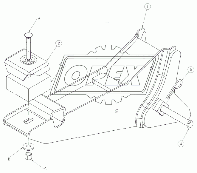 DRAPER HEADER SUPPORTS